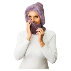 Mützen & Hüte ·Mützen|Die moderne Hausfrau Polar-Schalmütze „Violetta“