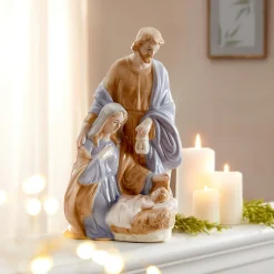 Weihnachtsdekoration·Weitere Weihnachtsdeko|Die moderne Hausfrau Porzellanfigur „Heiligabend“