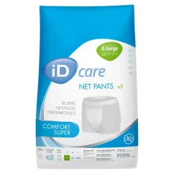 Inkontinenzhosen|Die moderne Hausfrau Premium Netzhose unisex Comfort, 5 Stück