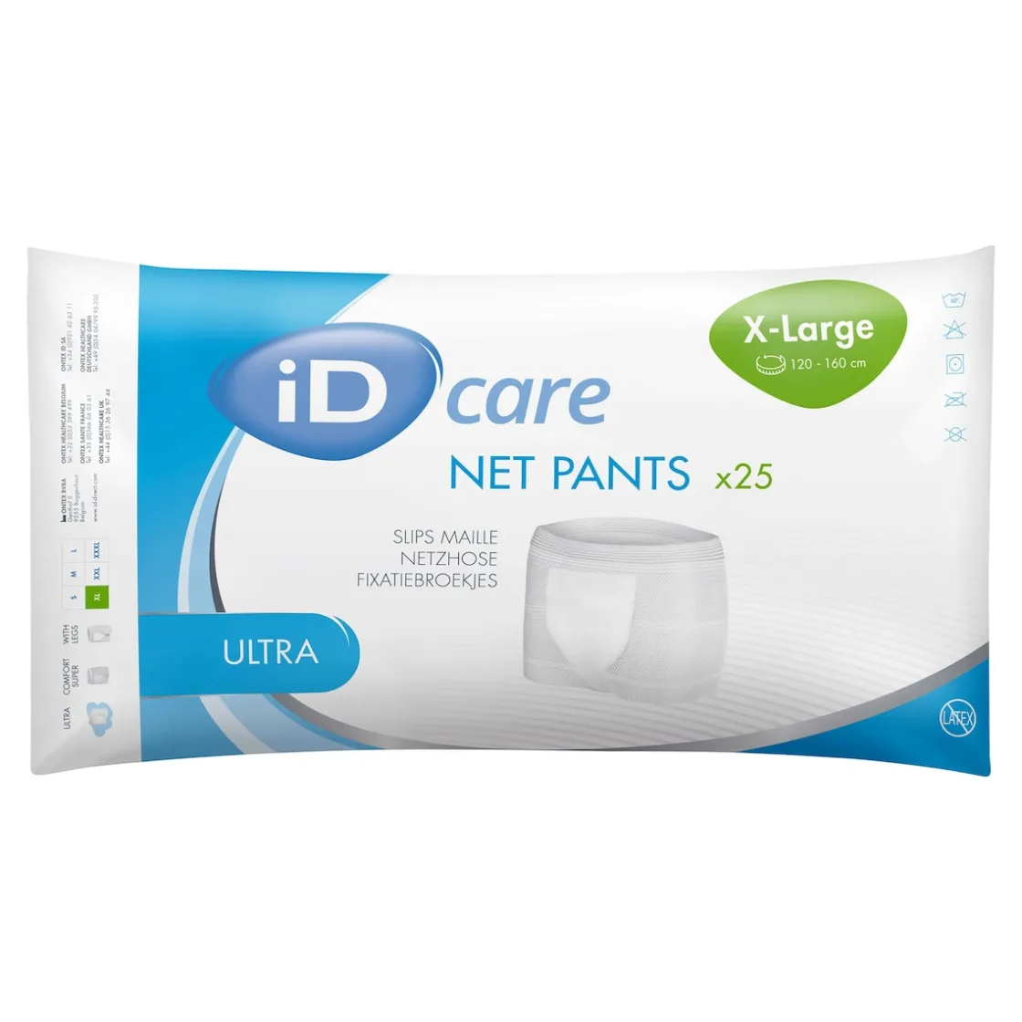 Inkontinenzhosen|Die moderne Hausfrau Premium Netzhose unisex Ultra, 25 Stück