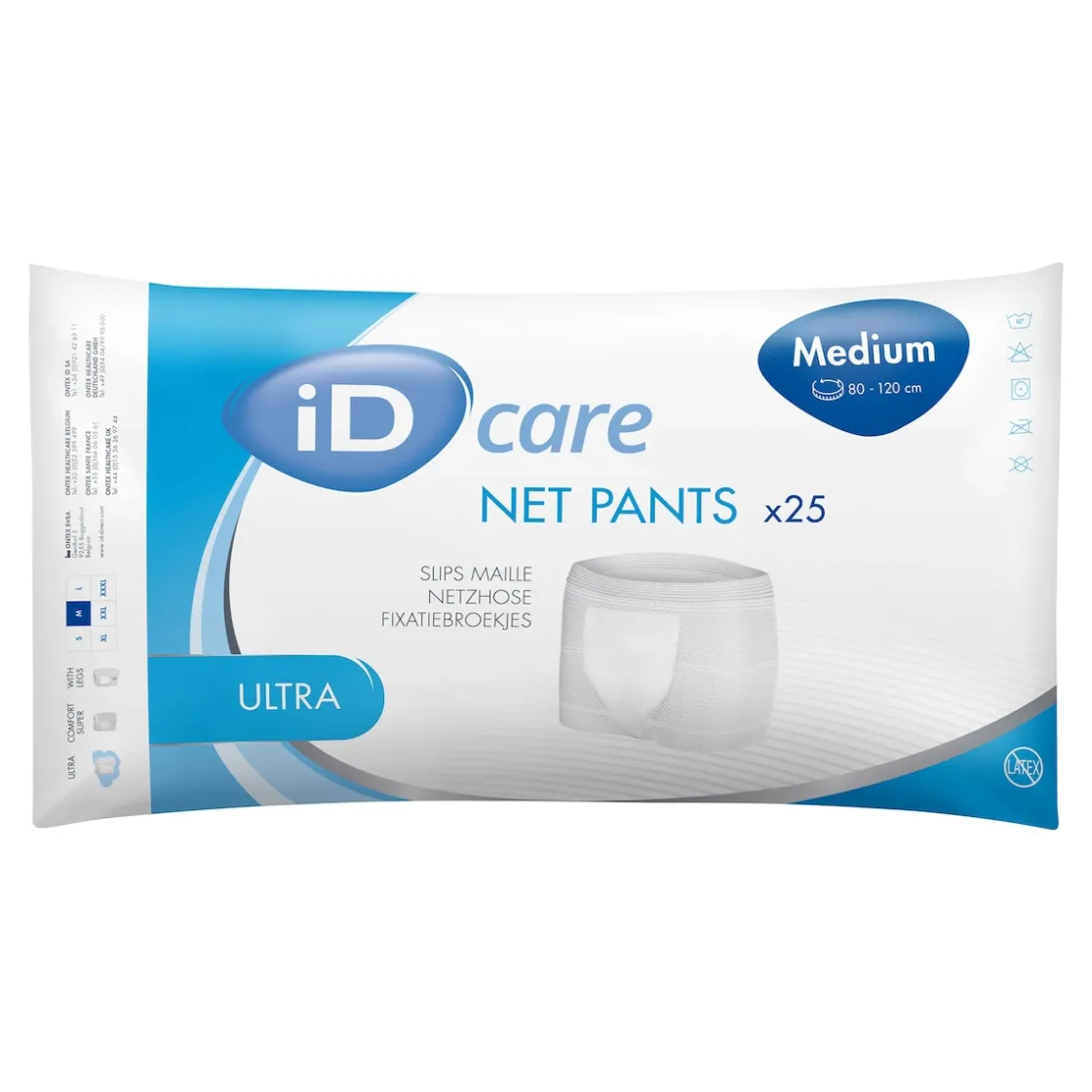 Inkontinenzhosen|Die moderne Hausfrau Premium Netzhose unisex Ultra, 25 Stück