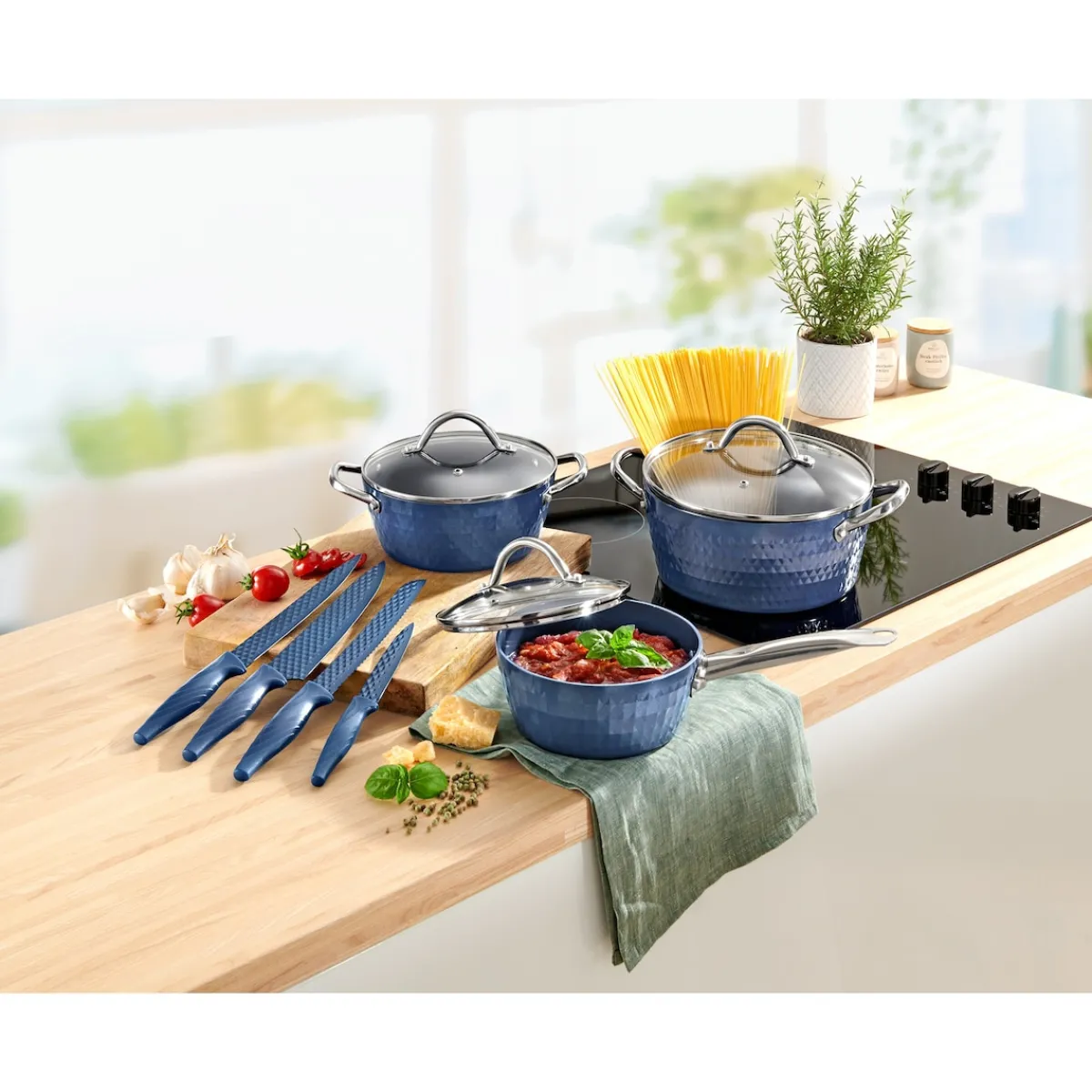 Die moderne Hausfrau Premium-Kochtopf „Diamant“ Ø 20cm - 2,1 l