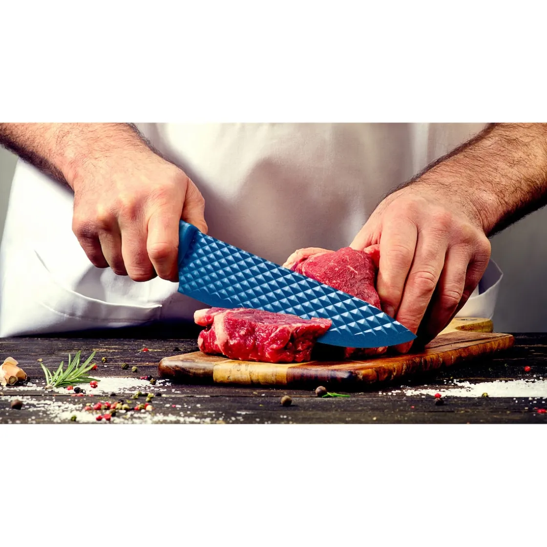 Koch- & Küchenmesser|Die moderne Hausfrau Premium-Messerset „Diamant“, 4-teilig