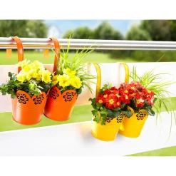 Kunstpflanzen|Osterdekoration|Die moderne Hausfrau Primel rot