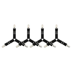 Bettzubehör ·Bettwäsche & Spannbettlaken|Die moderne Hausfrau Profi-Betttuchspanner, 4 Stück