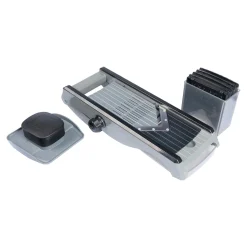 Gemüsehobel & Küchenreiben|Die moderne Hausfrau Profi-Hobel mit V-Klinge, 9-teilig