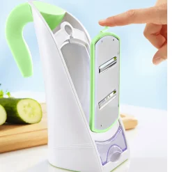 Die moderne Hausfrau Profi-Reibe mit Auffangfach, 6-teilig