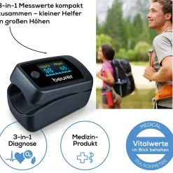 Die moderne Hausfrau Pulsoximeter PO 45