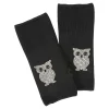 Schals & Handschuhe|Die moderne Hausfrau Pulswärmer "Eule", 1 Paar