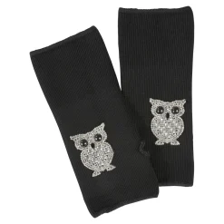 Schals & Handschuhe|Die moderne Hausfrau Pulswärmer "Eule", 1 Paar