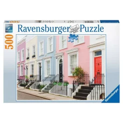 Puzzles|Die moderne Hausfrau Puzzle "Bunte Stadthäuser in London", 500 Teile