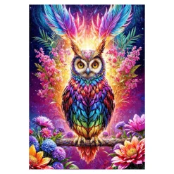 Puzzles|Die moderne Hausfrau Puzzle „Eule“ 2000 Teile