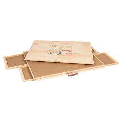 Puzzletische|Die moderne Hausfrau Puzzletisch mit 4 Schubladen, drehbar inkl. Abdeckung 1500 Teile