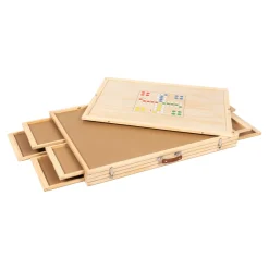 Puzzletische|Die moderne Hausfrau Puzzletisch mit 8 Schubladen, klappbar, inkl. Abdeckung, 1500 und 3000 Teile