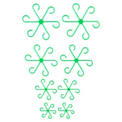 Gewächshäuser & Aufzuchthilfen|Die moderne Hausfrau Rankhilfe, 8 Stück