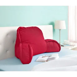 Die moderne Hausfrau Rückenkissen rot