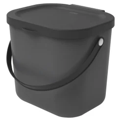 Mülleimer|Die moderne Hausfrau Recycling Müllsystem ALBULA, 6 l anthrazit
