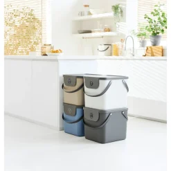 Mülleimer|Mülleimer|Die moderne Hausfrau Recycling Müllsystem 