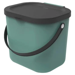 Mülleimer|Die moderne Hausfrau Recycling Müllsystem ALBULA, 6 l Mistel-grün
