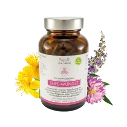 Nahrungsergänzungsmittel|Die moderne Hausfrau Reife-Wunder- Wechseljahre Kapseln, 60 Stück, 54,7 g