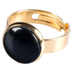 Schmuck & Uhren ·Ringe|Die moderne Hausfrau Ring „Hämatit“, verstellbar