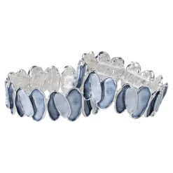 Schmuck & Uhren ·Broschen|Die moderne Hausfrau Ärmelraffer „Perlmutt-Optik“, 2 Stück