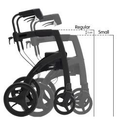 Rollatoren|Die moderne Hausfrau Rollator & Rollstuhl Rollz Motion mit Sitz, faltbar Small