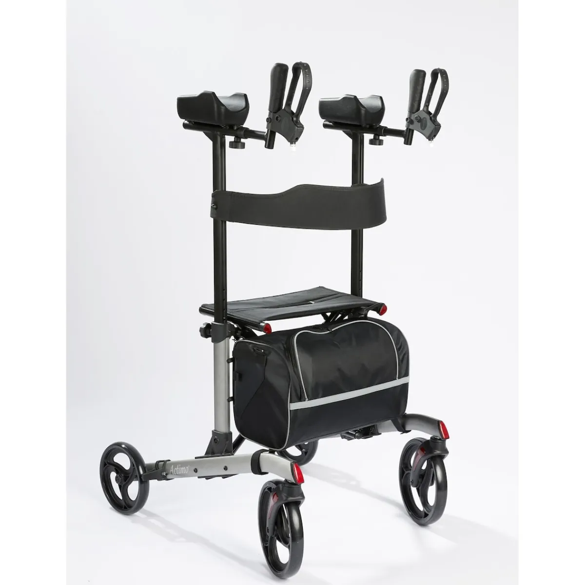 Die moderne Hausfrau Rollator mit Arthritisauflage, faltbar