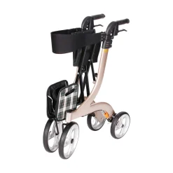 Rollatoren|Die moderne Hausfrau Rollator Nitro für innen & außen, klappbar, zum Sitzen & Fahren