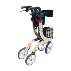Rollatoren|Die moderne Hausfrau Rollator Nitro für innen & außen, klappbar, zum Sitzen & Fahren