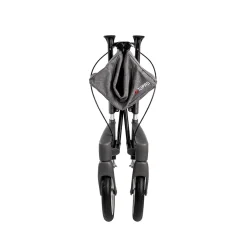 Rollatoren|Die moderne Hausfrau Rollator Olympos ATR S, faltbar, mit Tasche silber