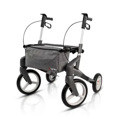 Rollatoren|Die moderne Hausfrau Rollator Olympos ATR S, faltbar, mit Tasche schwarz