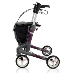 Rollatoren|Die moderne Hausfrau Rollator Troja 5G S, faltbar, höhenverstellbar lila