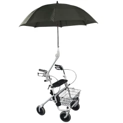 Rollatoren|Die moderne Hausfrau Rollatorschirm khaki