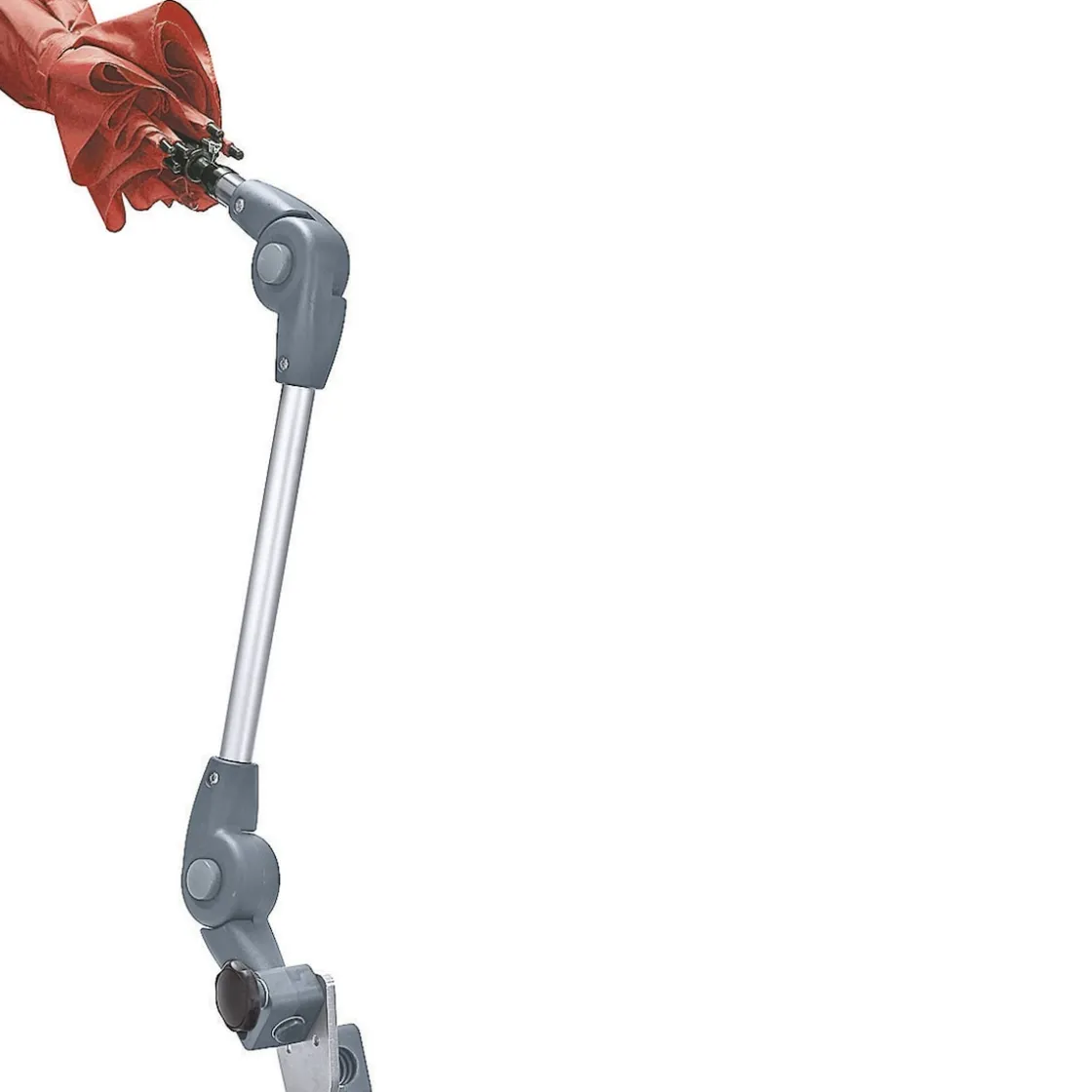 Rollatoren|Die moderne Hausfrau Rollatorschirm rot