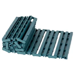 Geniale Gartenhelfer|Die moderne Hausfrau Rollbarer Gartenweg, 25-teilig