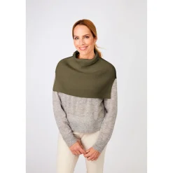 Shirts|Die moderne Hausfrau Rollkragen-Einsatz oliv