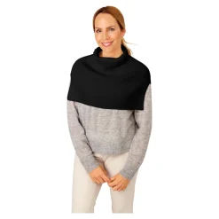 Shirts|Die moderne Hausfrau Rollkragen-Einsatz schwarz