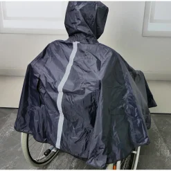 Damen Die moderne Hausfrau Rollstuhl-Regencape schwarz