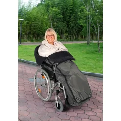 Die moderne Hausfrau Rollstuhl-Schlupfsack