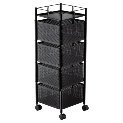 Die moderne Hausfrau Rollwagen „Noir“