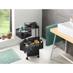 Die moderne Hausfrau Rollwagen „Noir“