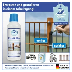 Geniale Gartenhelfer|Die moderne Hausfrau Rostkiller, 500 ml