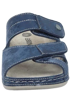 Pantoletten|Die moderne Hausfrau SAGUNT Pantoletten blau