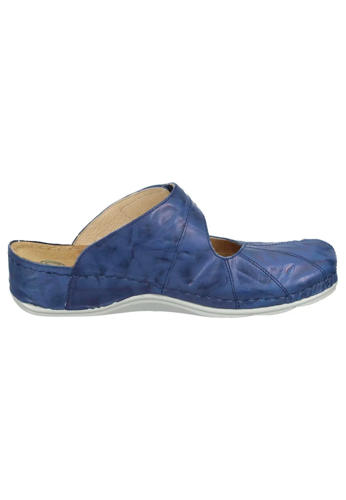 Damen Die moderne Hausfrau SAGUNT Pantoletten blau