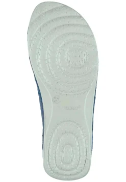 Damen Die moderne Hausfrau SAGUNT Pantoletten blau