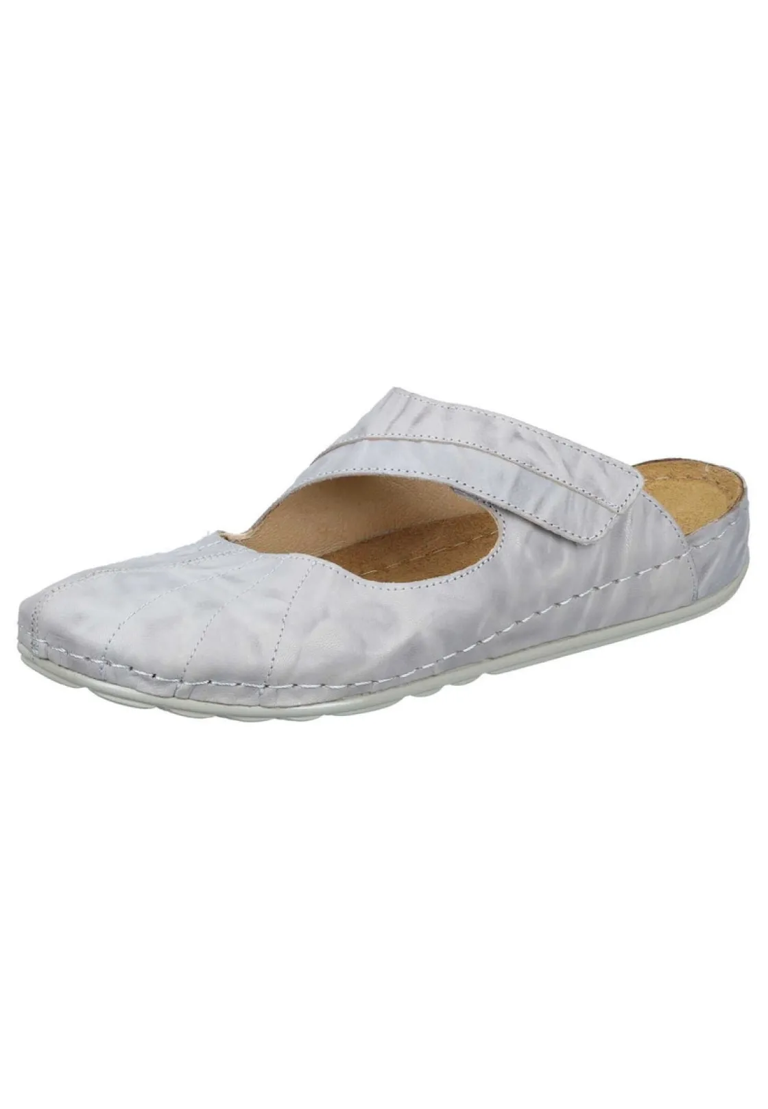 Pantoletten|Die moderne Hausfrau SAGUNT Pantoletten grau