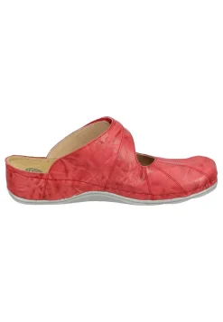 Pantoletten|Die moderne Hausfrau SAGUNT Pantoletten rot