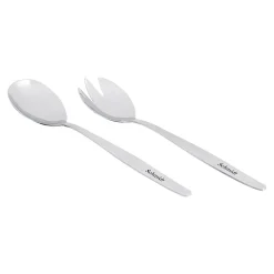 Servierbesteck|Die moderne Hausfrau Salatbesteck personalisiert mit Namen, 2-teilig