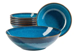 Schalen & Schüsseln|Die moderne Hausfrau Salatschüssel-Set, Keramik OSSIA